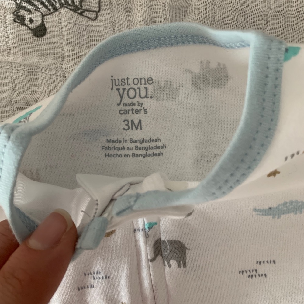 Carters- Just One You 3 mo PJ set